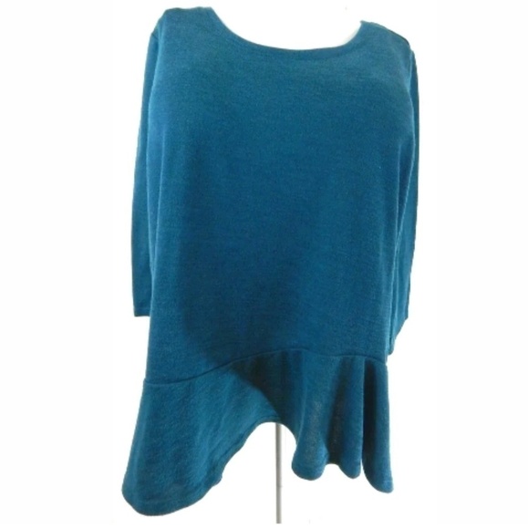 Lane Bryant Peplum Sweater Top - Picture 1 of 4